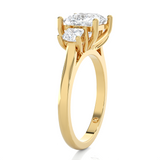2 1/3 ctw Princess-Cut Three Stone Lab Grown Diamond Ring