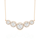 1 3/4  ctw Round Lab Grown Diamond Fashion Necklace