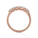 1 3/8 ctw Round Lab Grown Diamond Anniversary Ring