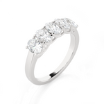 1 3/8 ctw Round Lab Grown Diamond Anniversary Ring