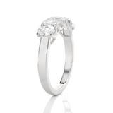 1 3/8 ctw Round Lab Grown Diamond Anniversary Ring