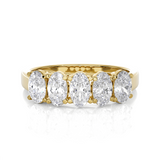 1 3/8 ctw Round Lab Grown Diamond Anniversary Ring