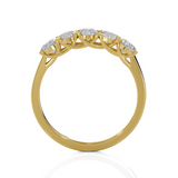 1 3/8 ctw Round Lab Grown Diamond Anniversary Ring