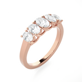 1 ctw Round Lab Grown Diamond Anniversary Ring