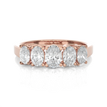 1 ctw Round Lab Grown Diamond Anniversary Ring