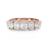 1 ctw Round Lab Grown Diamond Anniversary Ring