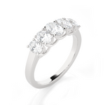 1 ctw Round Lab Grown Diamond Anniversary Ring