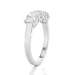 1 ctw Round Lab Grown Diamond Anniversary Ring