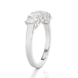 1 ctw Round Lab Grown Diamond Anniversary Ring