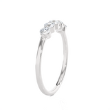 1/4 ctw Round Lab Grown Diamond Anniversary Ring