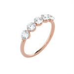 1 ctw Round Lab Grown Diamond Anniversary Ring