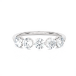 1 ctw Round Lab Grown Diamond Anniversary Ring