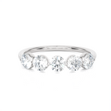 1 ctw Round Lab Grown Diamond Anniversary Ring