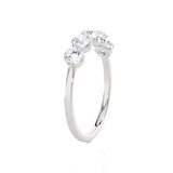 1 ctw Round Lab Grown Diamond Anniversary Ring