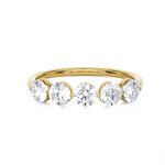 1 ctw Round Lab Grown Diamond Anniversary Ring