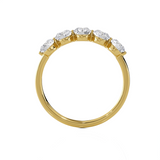 1 ctw Round Lab Grown Diamond Anniversary Ring