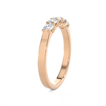 1/2 ctw Round Lab Grown Diamond Anniversary Ring