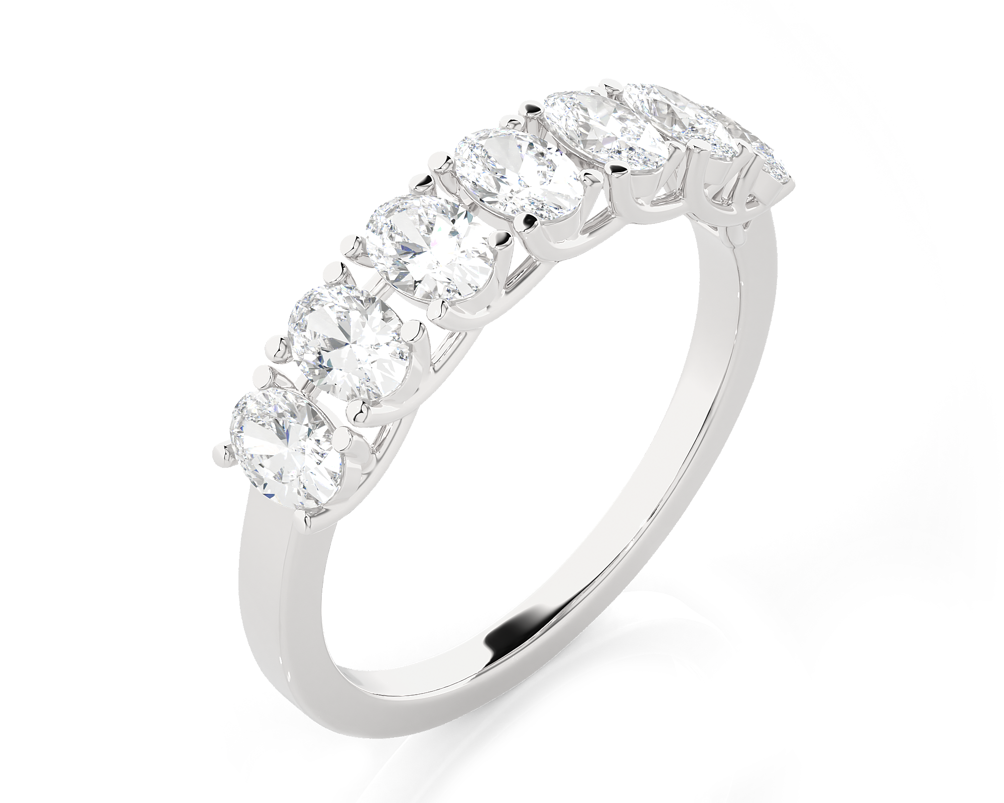 1 ctw Round Lab Grown Diamond Anniversary Ring