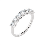 1 ctw Round Lab Grown Diamond Anniversary Ring