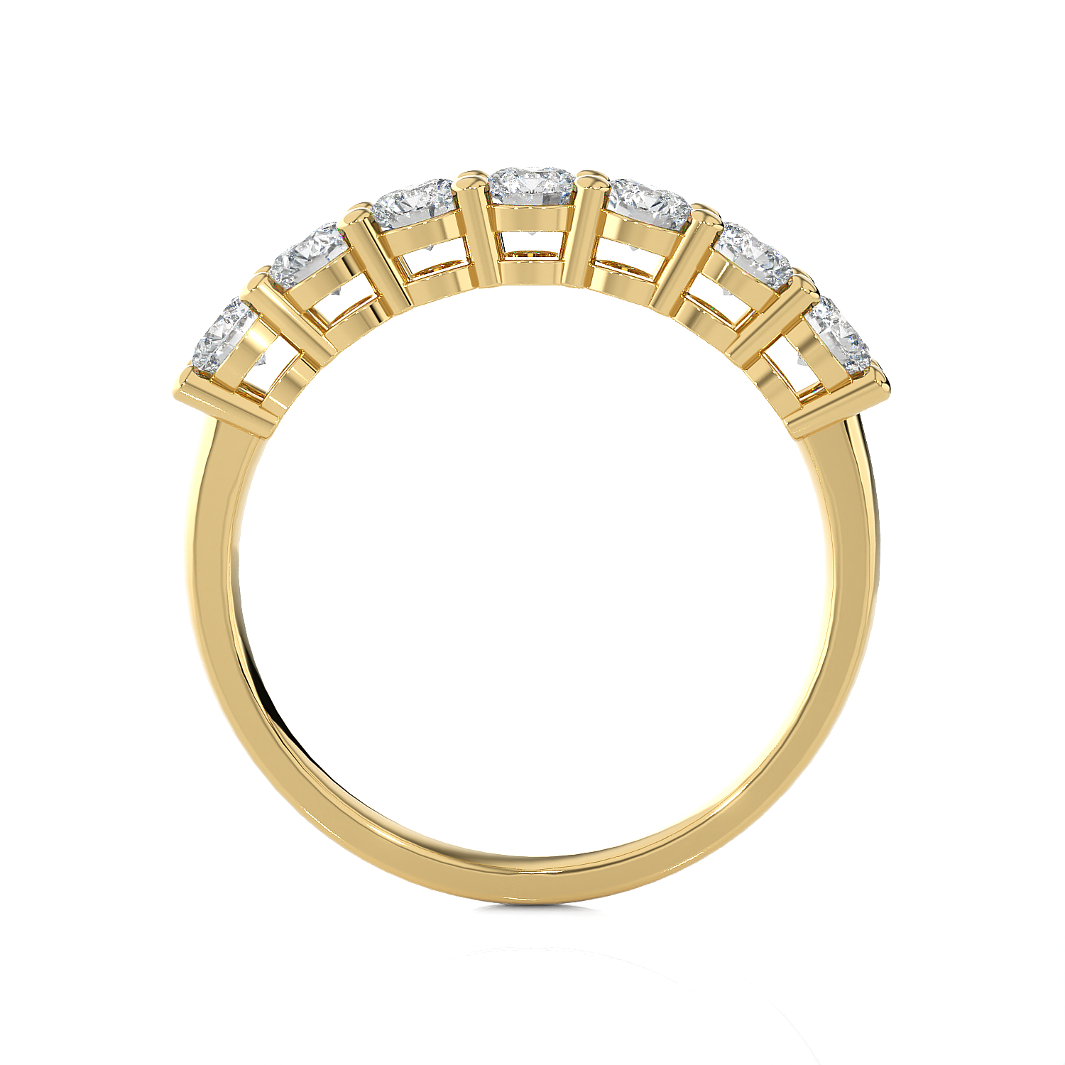 1 ctw Round Lab Grown Diamond Anniversary Ring