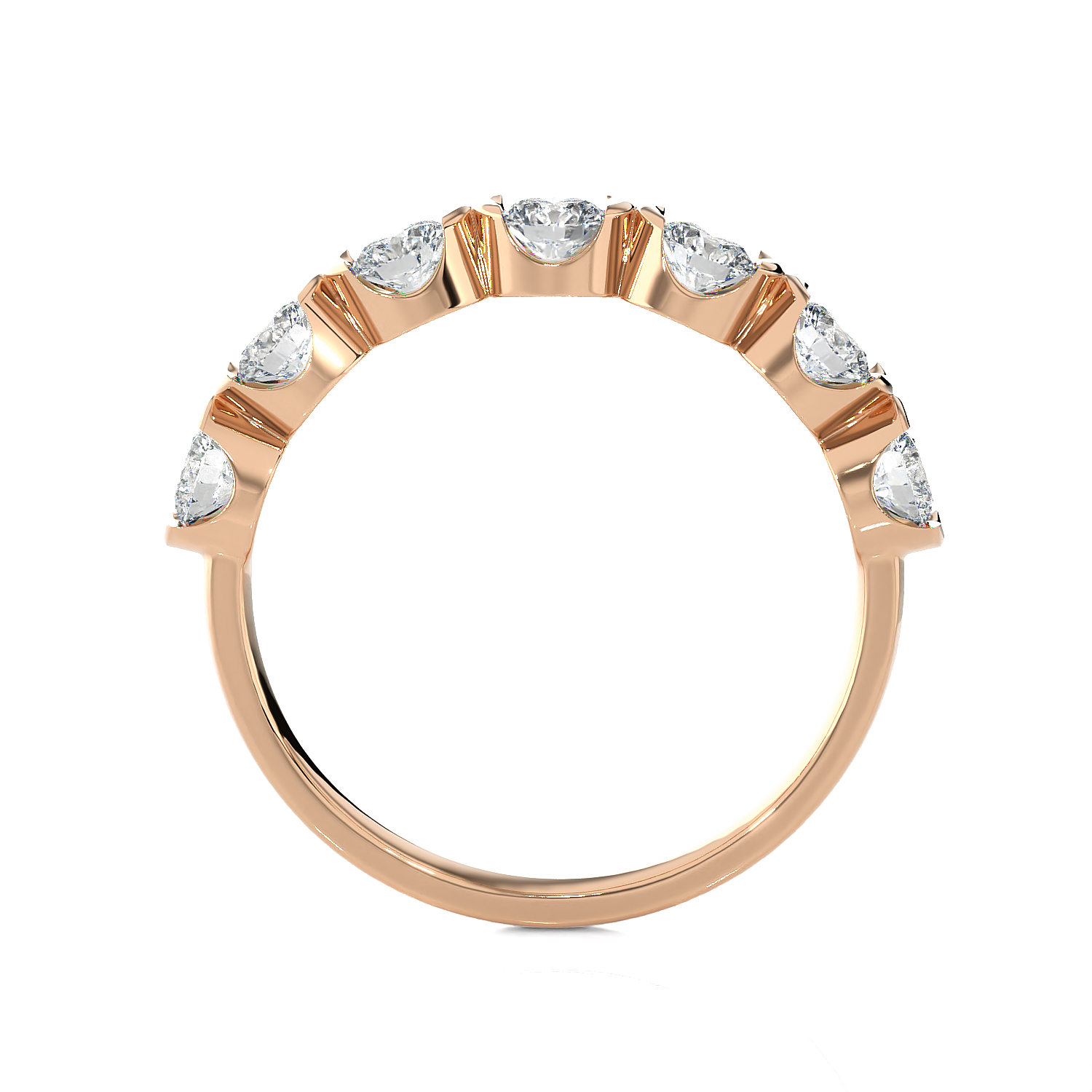 1 ctw Round Lab Grown Diamond Anniversary Ring