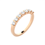 1/2 ctw Round Lab Grown Diamond Anniversary Ring
