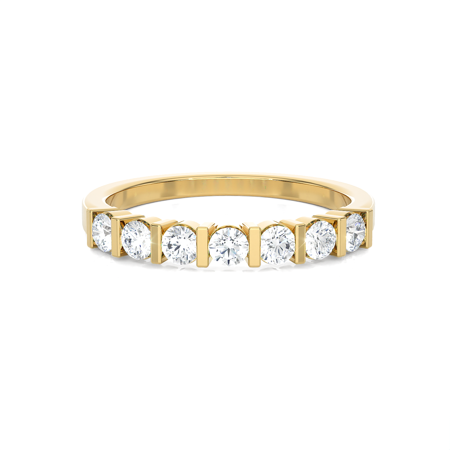 1/2 ctw Round Lab Grown Diamond Anniversary Ring