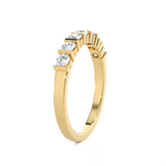 1/2 ctw Round Lab Grown Diamond Anniversary Ring