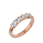 1 ctw Round Lab Grown Diamond Anniversary Ring