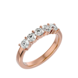 1 ctw Round Lab Grown Diamond Anniversary Ring