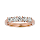 1 ctw Round Lab Grown Diamond Anniversary Ring