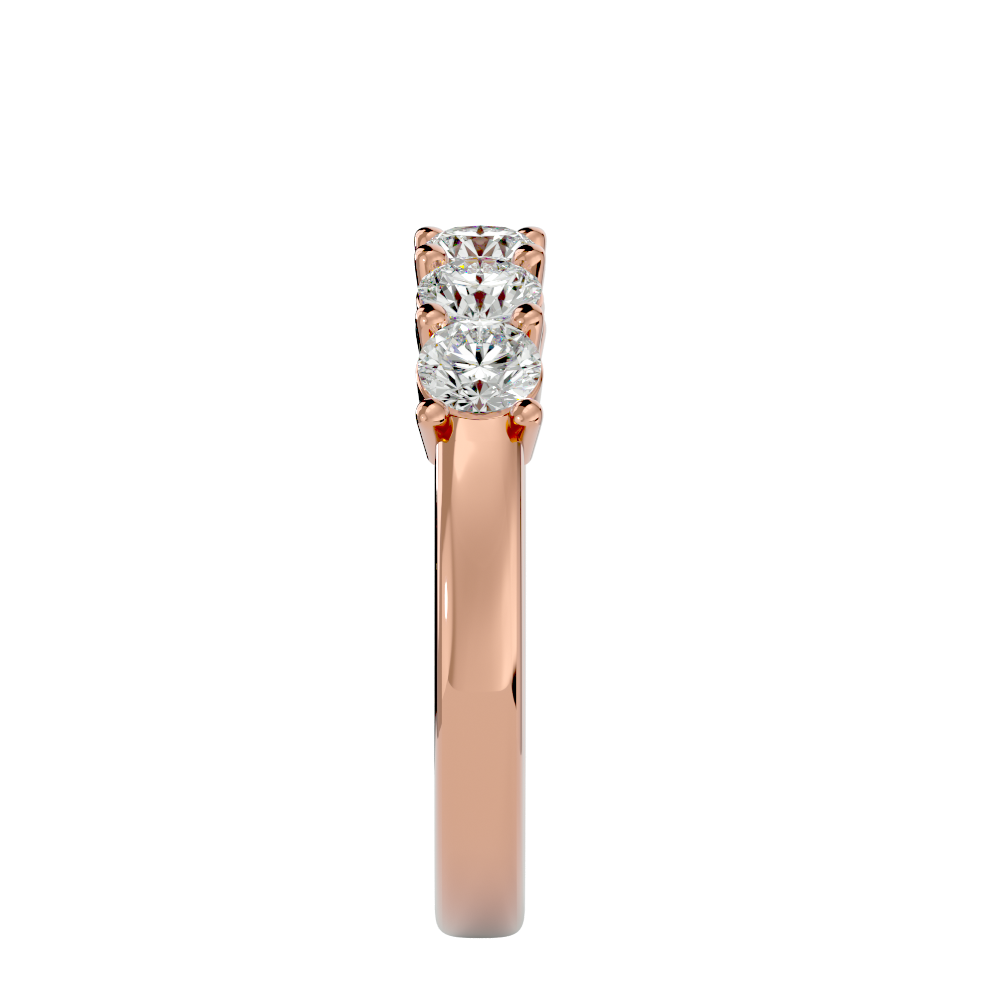 1 ctw Round Lab Grown Diamond Anniversary Ring
