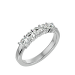 1 ctw Round Lab Grown Diamond Anniversary Ring