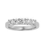 1 ctw Round Lab Grown Diamond Anniversary Ring