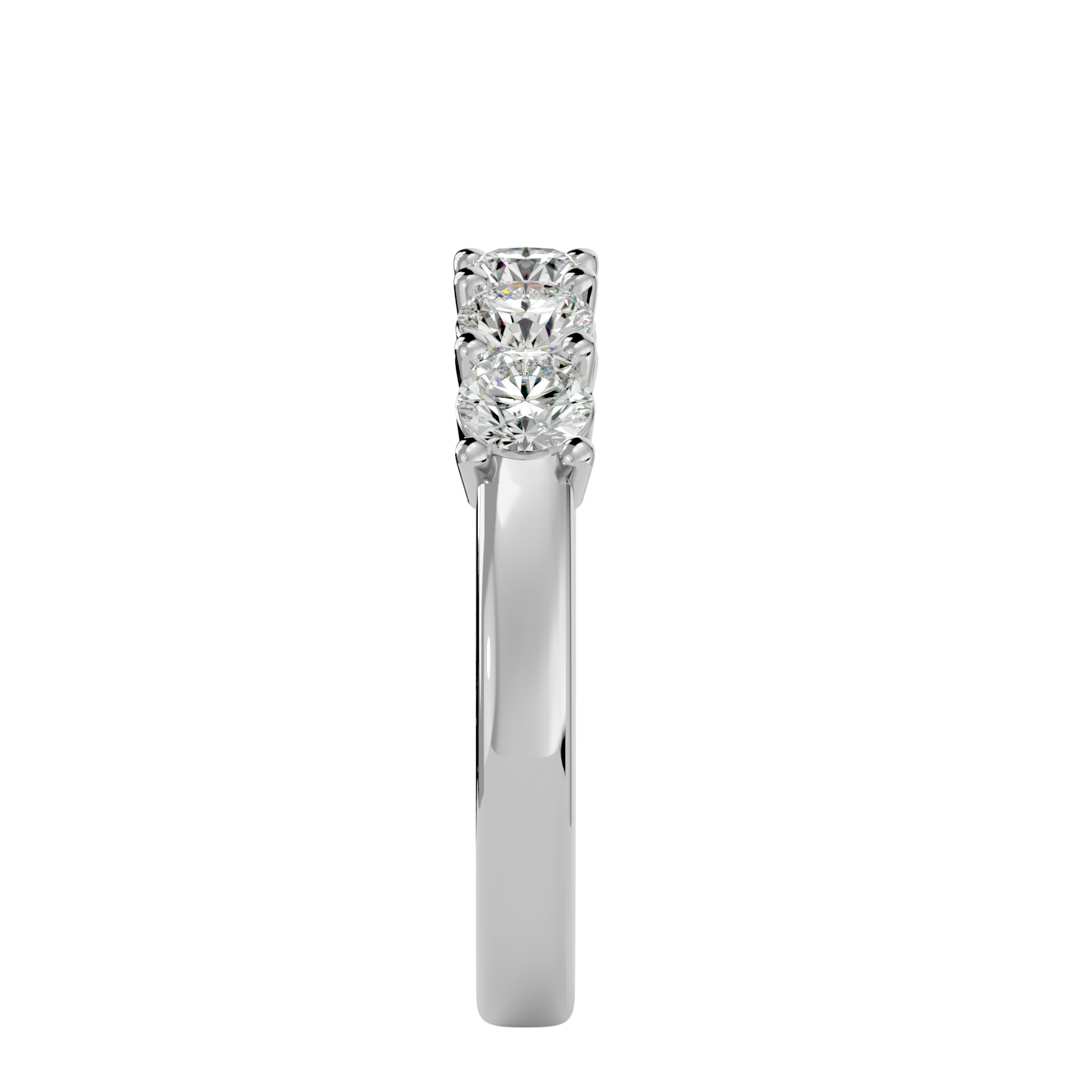 1 ctw Round Lab Grown Diamond Anniversary Ring