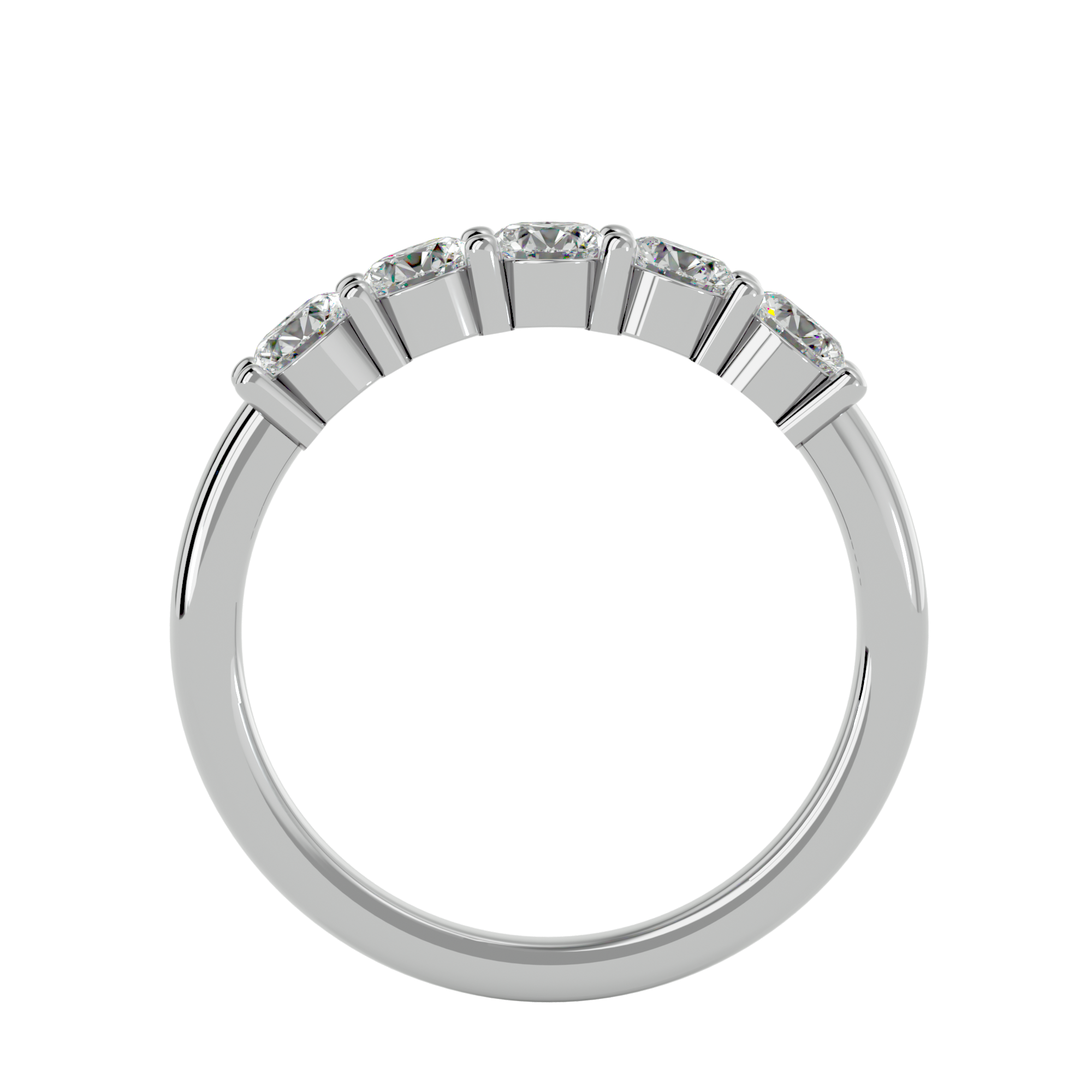 1 ctw Round Lab Grown Diamond Anniversary Ring