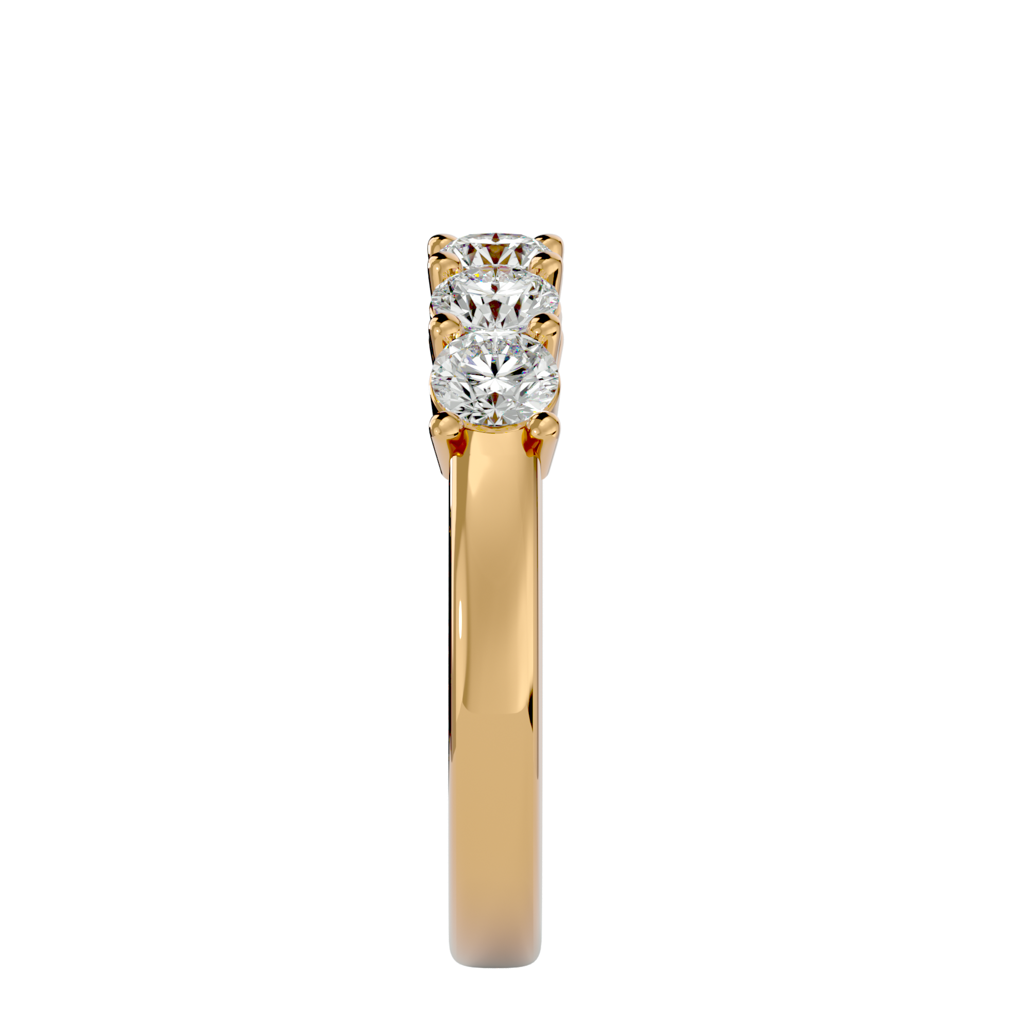 1 ctw Round Lab Grown Diamond Anniversary Ring