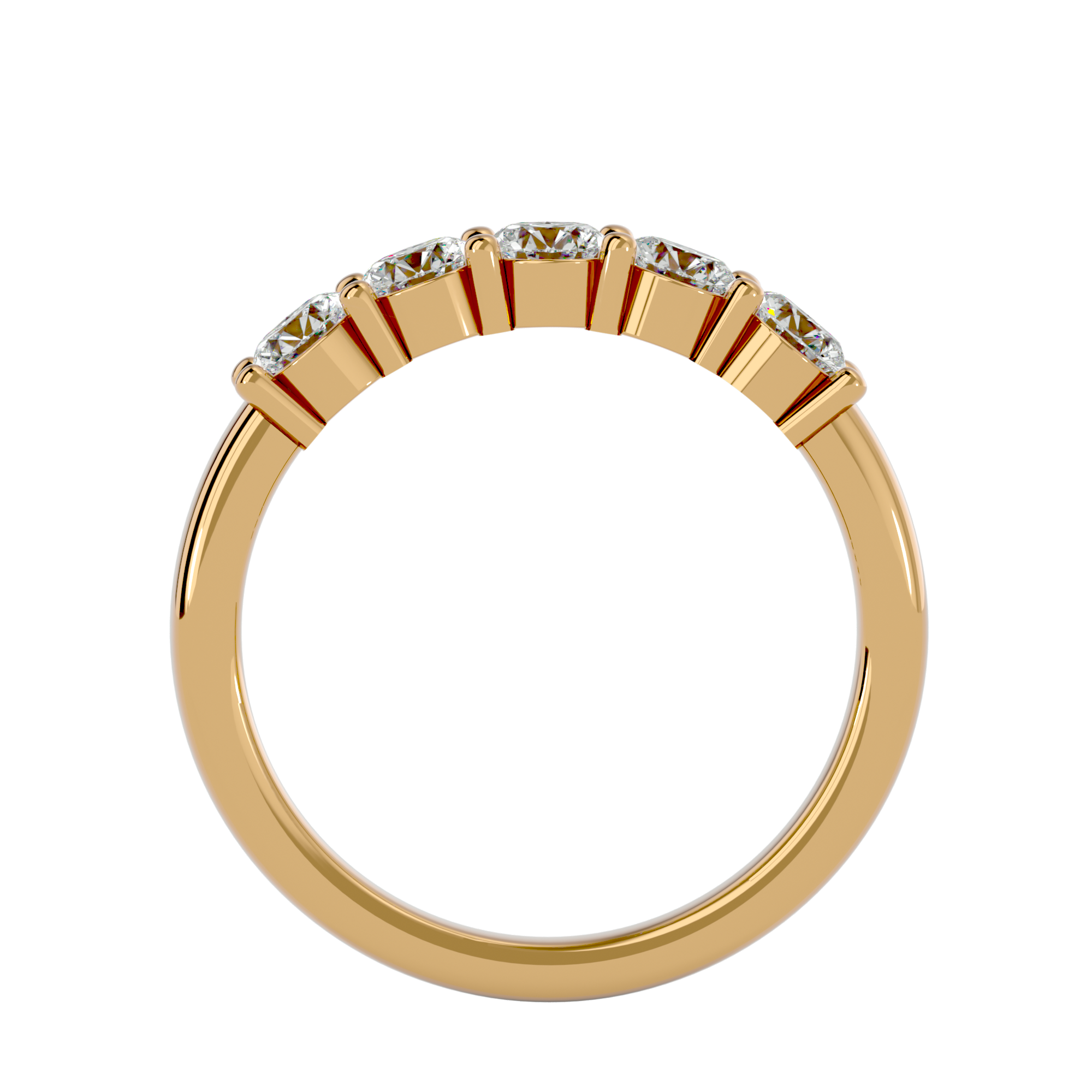1 ctw Round Lab Grown Diamond Anniversary Ring