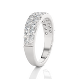 1 ctw Round Lab Grown Diamonds Anniversary Ring