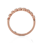 1/3 ctw Round Lab Grown Diamond Anniversary Ring