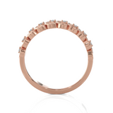 1/3 ctw Round Lab Grown Diamond Anniversary Ring