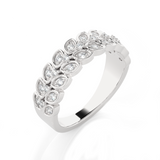 1/3 ctw Round Lab Grown Diamond Anniversary Ring