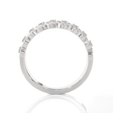 1/3 ctw Round Lab Grown Diamond Anniversary Ring