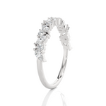 3/4 ctw Multi-Shape Lab Grown Diamond Anniversary Ring