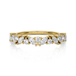 3/4 ctw Multi-Shape Lab Grown Diamond Anniversary Ring