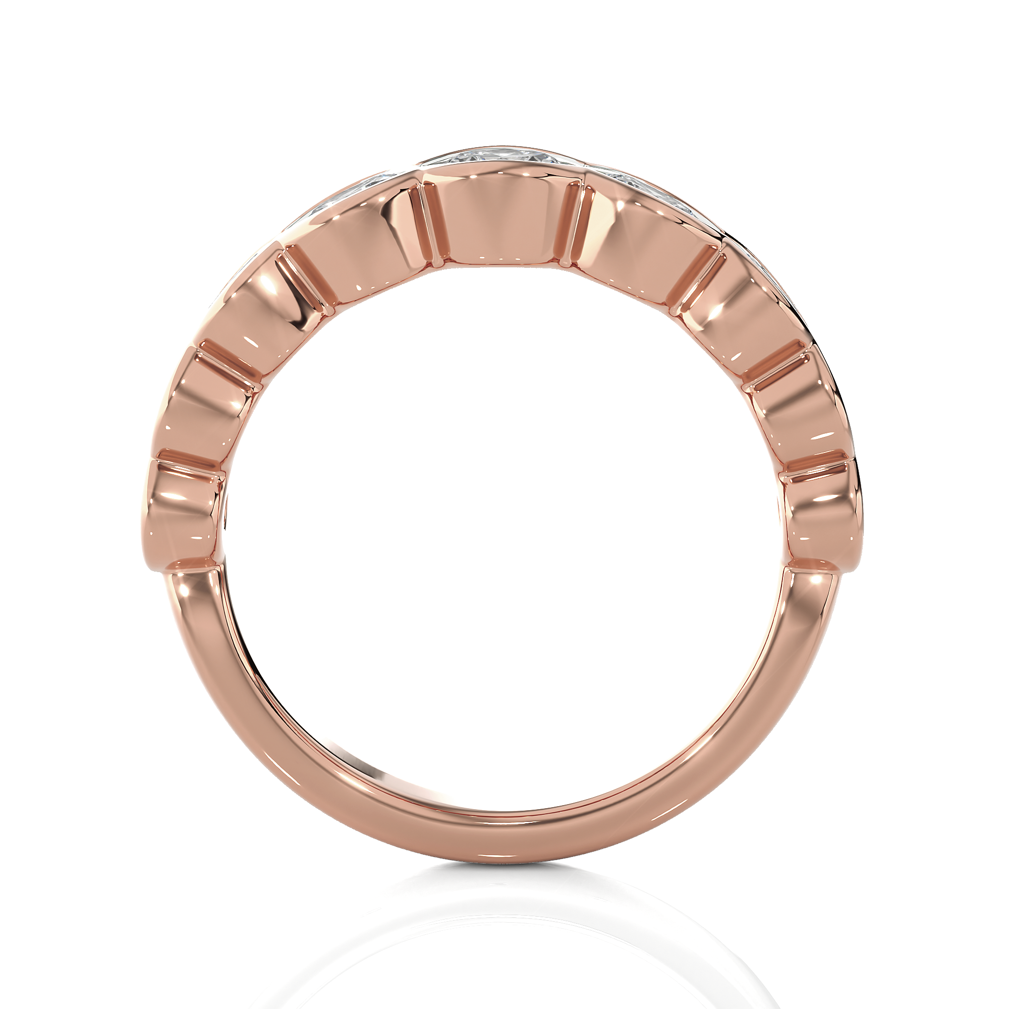 2 ctw Round Lab Grown Diamond Anniversary Ring