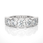 2 ctw Round Lab Grown Diamond Anniversary Ring