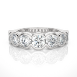2 ctw Round Lab Grown Diamond Anniversary Ring