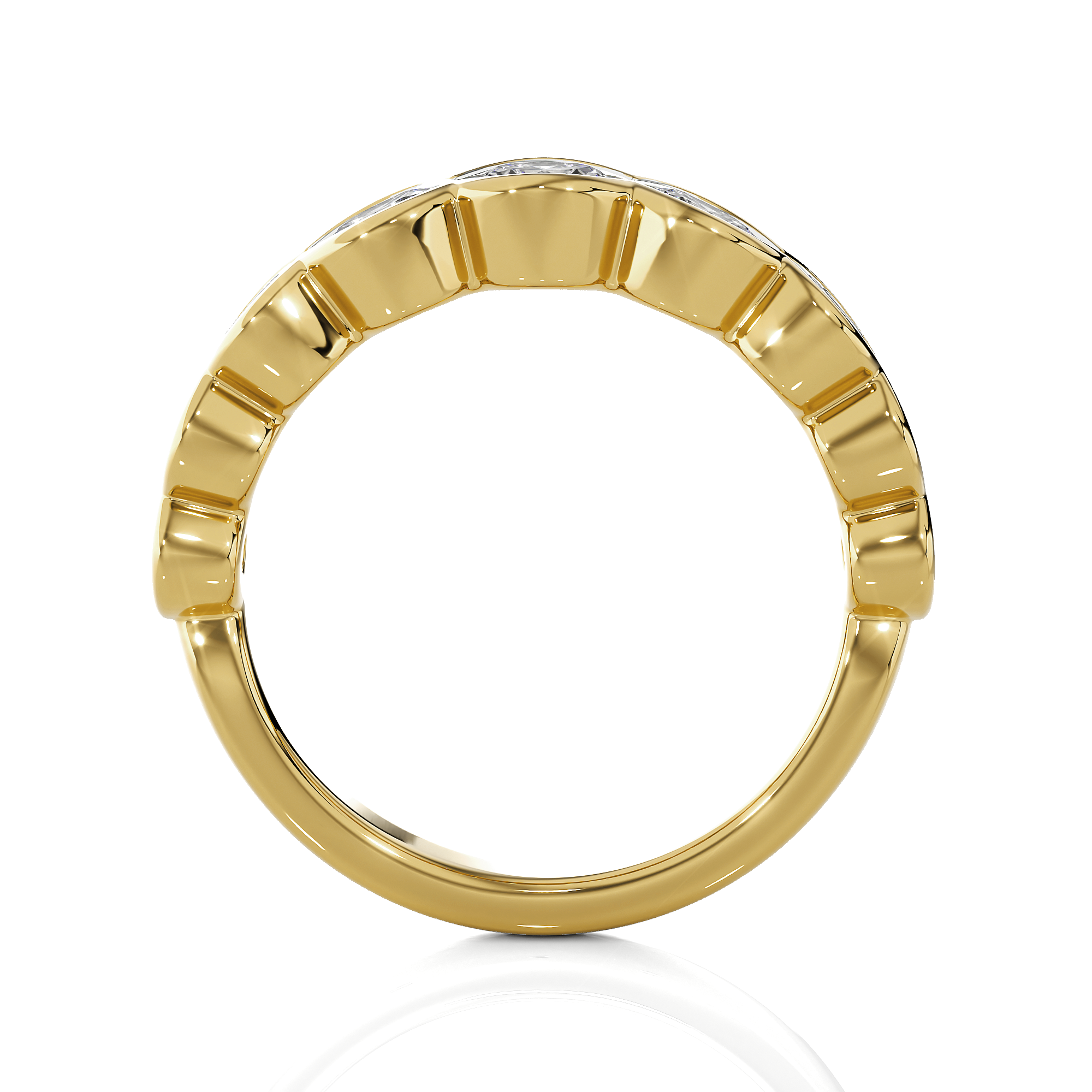 2 ctw Round Lab Grown Diamond Anniversary Ring