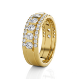 1 1/2 ctw Round Lab Grown Diamond Anniversary Ring